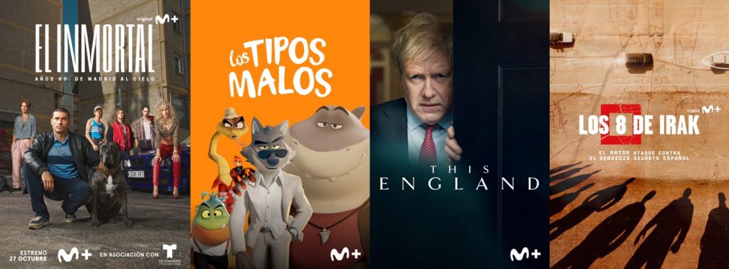 Novedades de octubre 2022 en Movistar Plus+ – Movistar Plus Comunicación