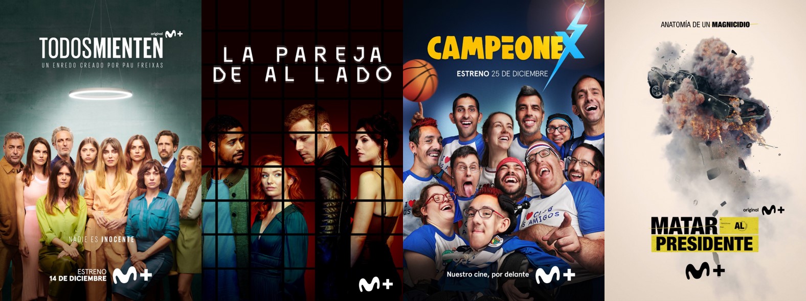 Novedades de diciembre 2023 en Movistar Plus+ – Movistar Plus Comunicación