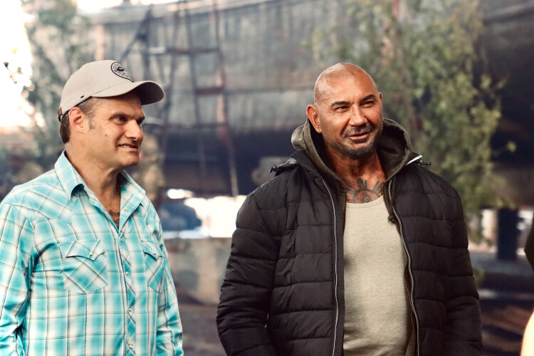 Dave Bautista en Afterburn