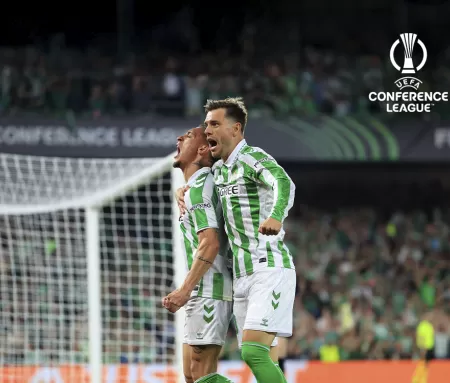 Fútbol · Final Conference League, Betis-Chelsea, 28 may. en Movistar Plus+