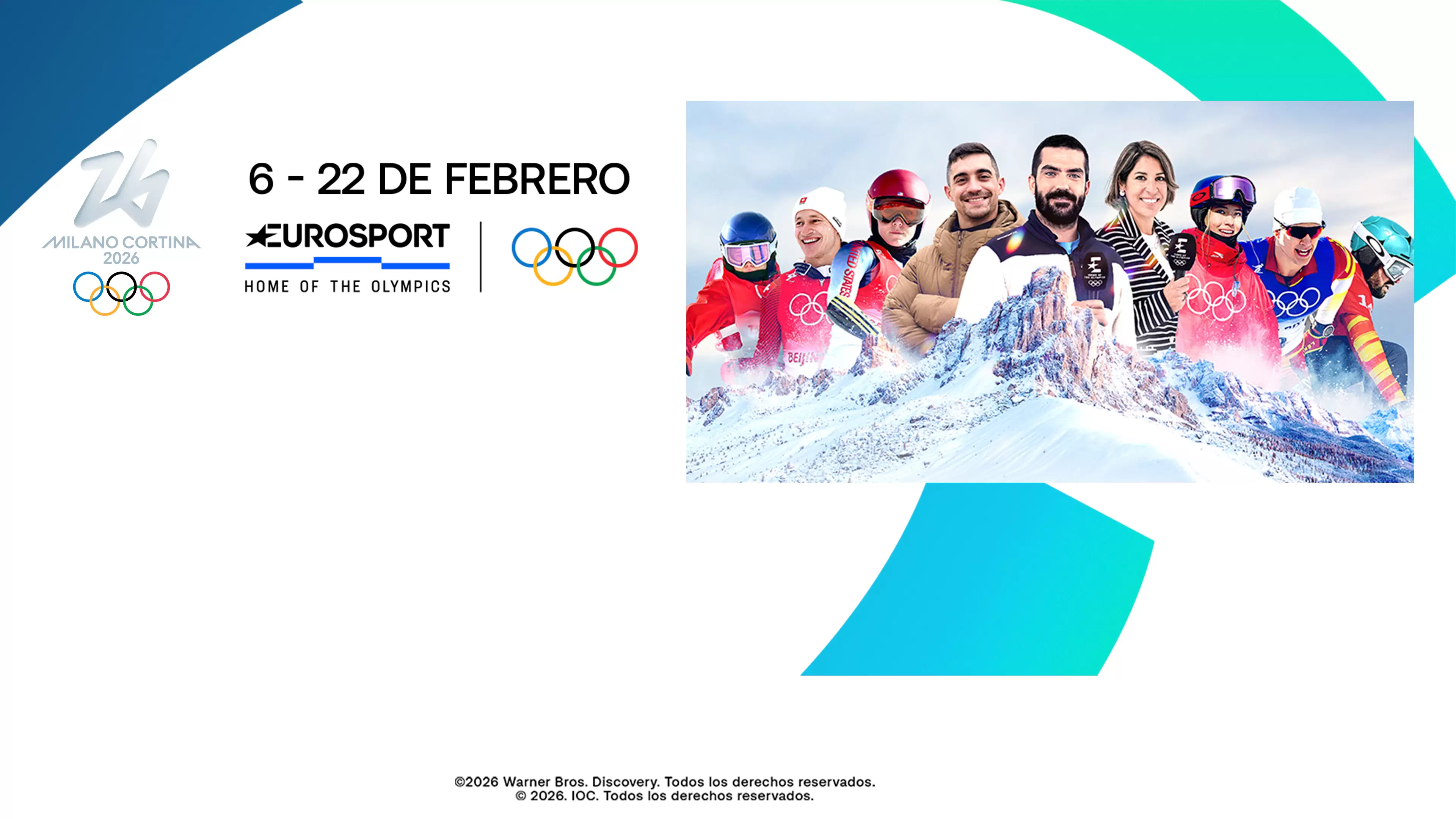 Lo mejor de los JJ.OO. de Invierno 2026, 6 al 22 feb. en Movistar Plus+