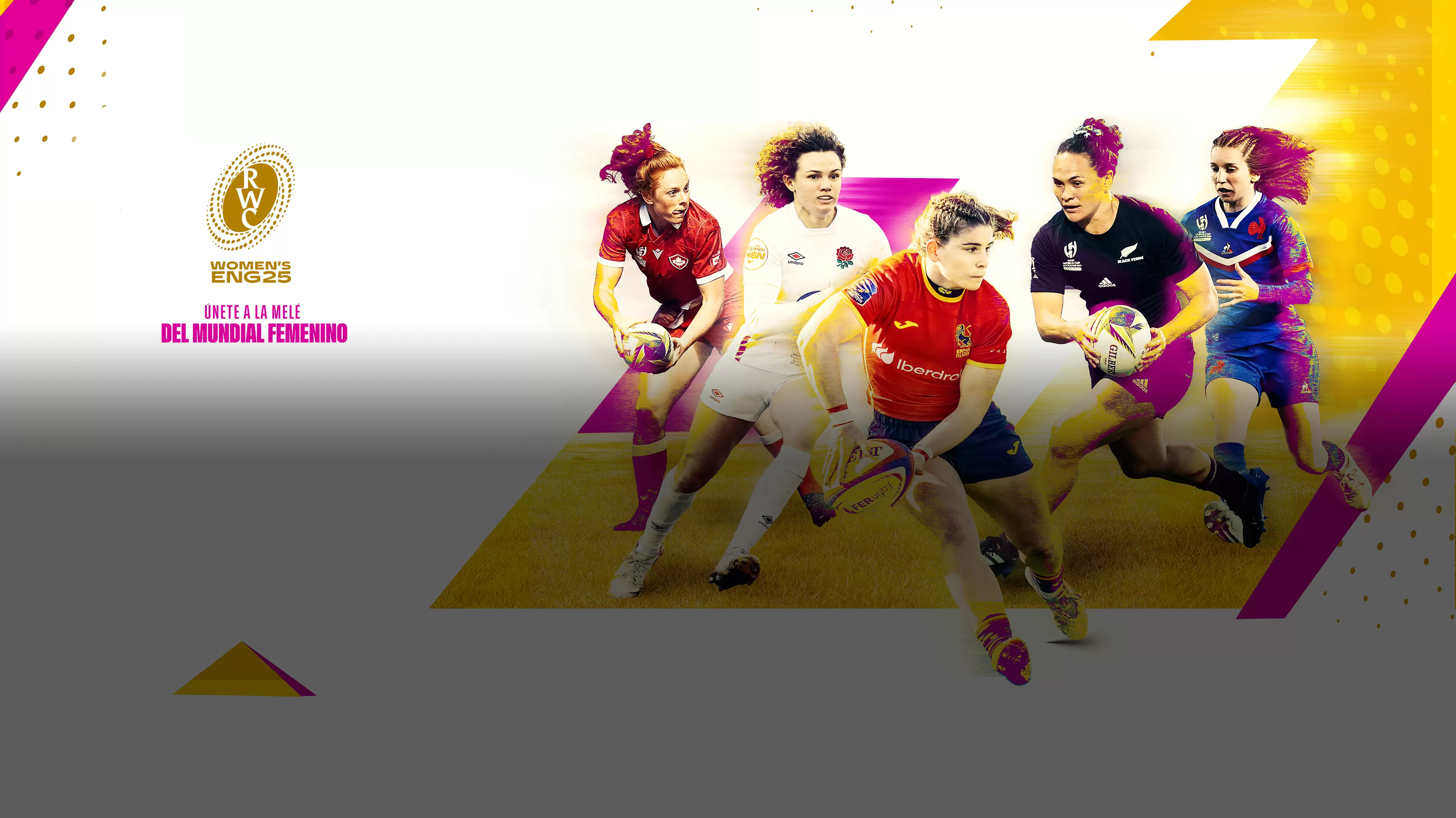 El Mundial de rugby femenino al completo en Movistar Plus+, del 22 ago. al 27 sep.