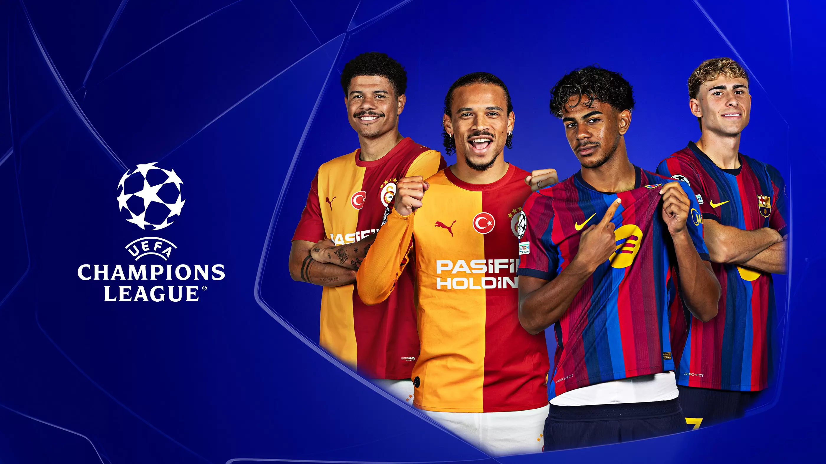 Champions League · Galatasaray-FC.Barcelona, 13 oct. en Movistar Plus