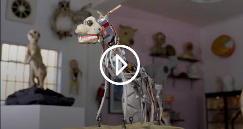 ¡Animatronics en acción!