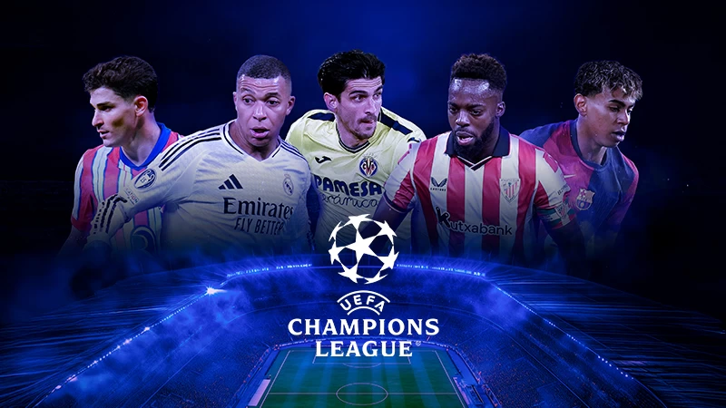 Fútbol · El mejor partido por jornada de la Champions en Movistar Plus+