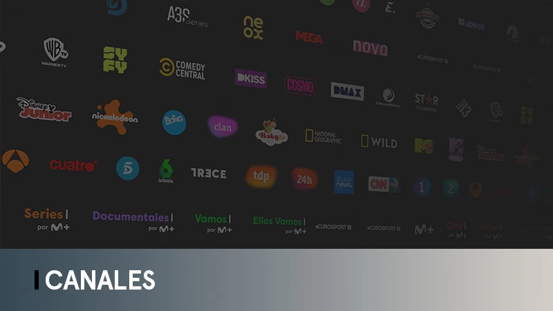 Canales en Movistar Plus+