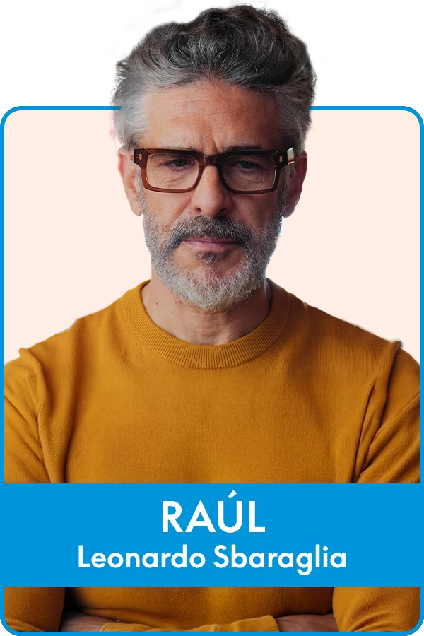 Leonardo Sbaraglia es Raúl en 'Amarga Navidad', Movistar Plus