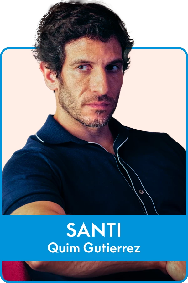 Quim Gutiérrez es Santi en 'Amarga Navidad', Movistar Plus