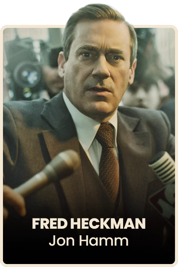Fred Heckman (Jon Hamm) en 'American Hostage' | Movistar Plus
