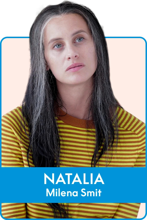 Milena Smit es Natalia en 'Amarga Navidad', Movistar Plus