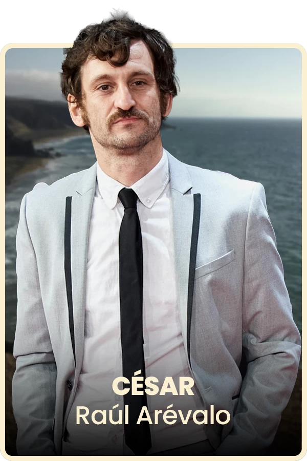 Raúl Arévalo es César en 'El ser querido'