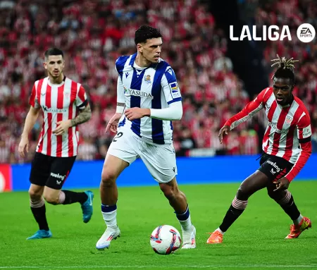 Fútbol · LALIGA EA SPORTS, Real Sociedad-Athletic, 4 may. en Movistar Plus+