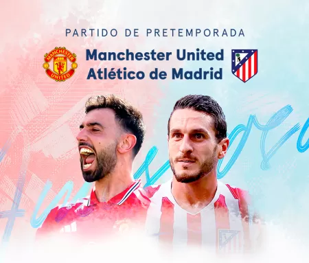 Fútbol Pretemporada · Man.United-At.Madrid, 1 ago. en Movistar Plus