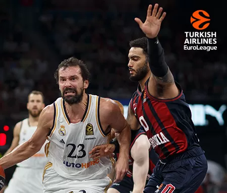 Playoffs EUROLIGA · Real Madrid-Baskonia, 23 y 25 de abr. en Movistar Plus+