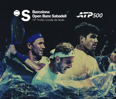 Tenis · ATP 500 Conde Godó, 12 al 19 abr. en Movistar Plus+