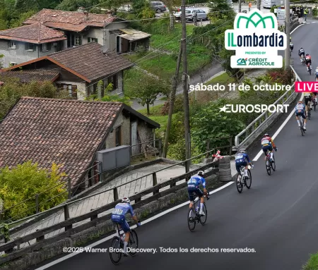 Ciclismo · Giro de Lombardía, 11 oct. en Movistar Plus+