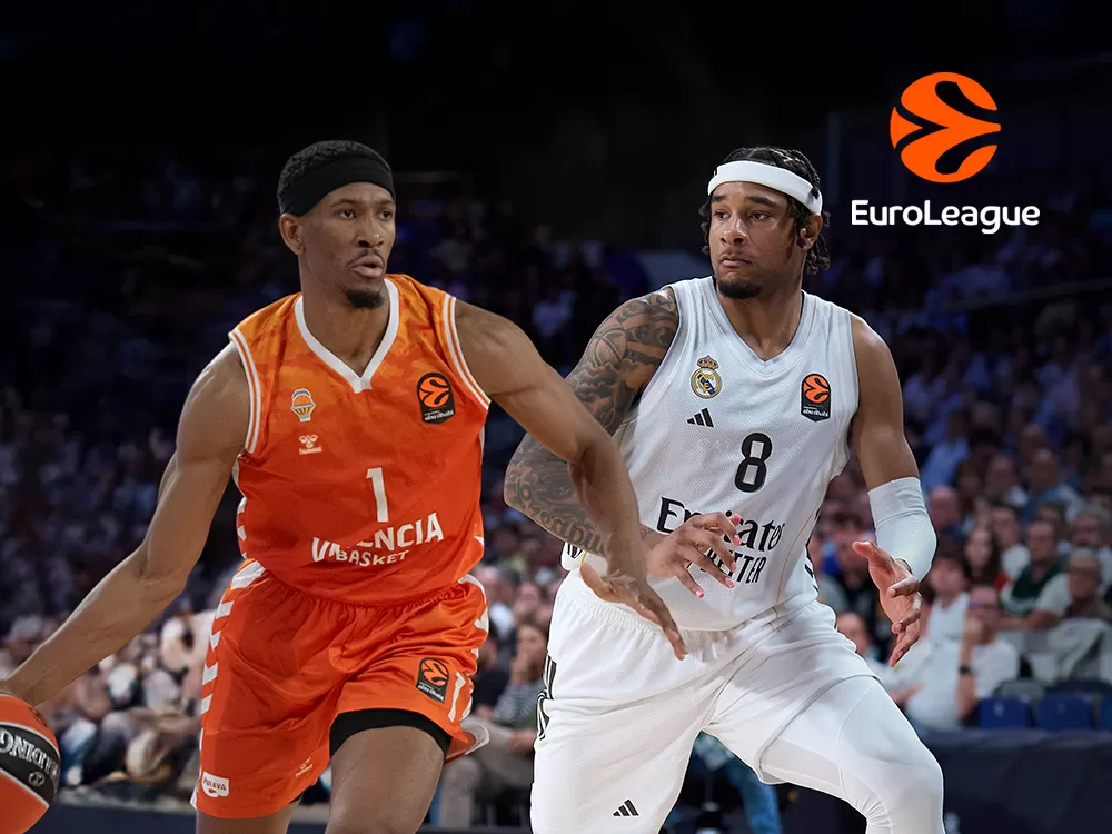 Euroliga · Valencia-Real Madrid, 11 nov. en Movistar Plus+