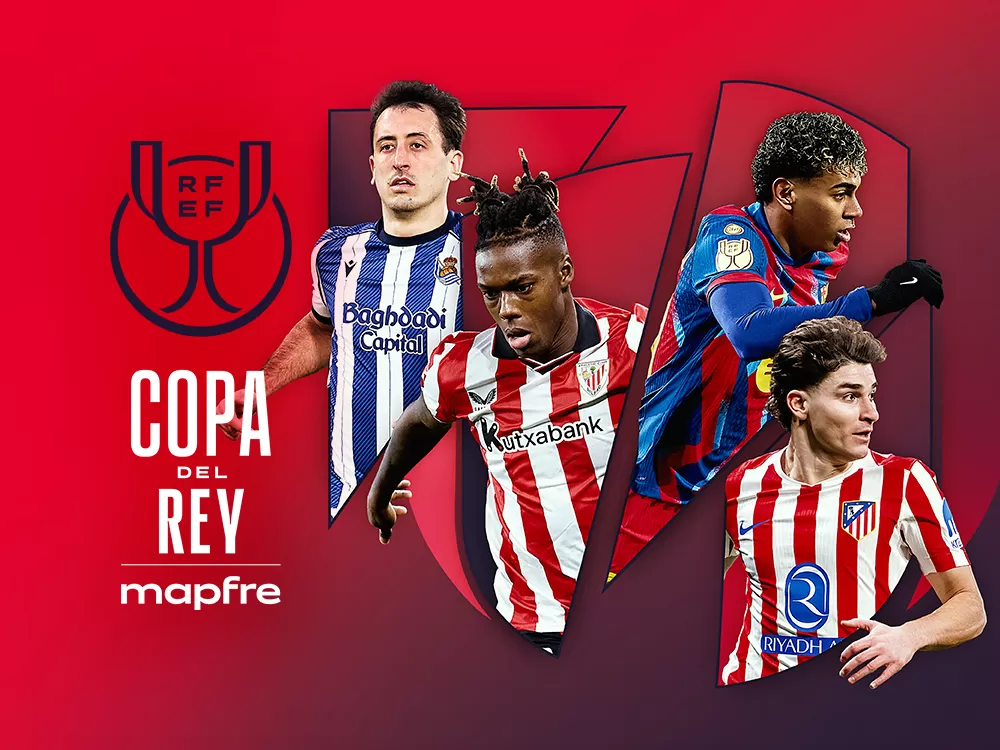 Copa del Rey · Real Sociedad-Athletic, 4 mar. en Movistar Plus+