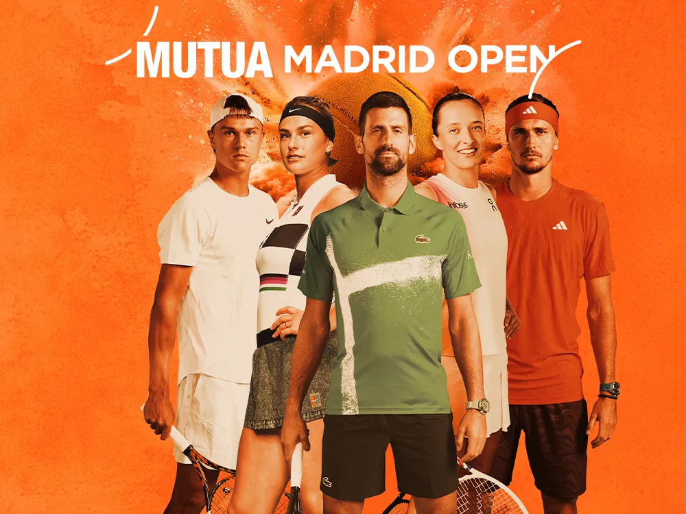 Tenis · Lo mejor del Masters 1000 de Madrid, del 21 de abr. al 4 de may. en Movistar Plus+