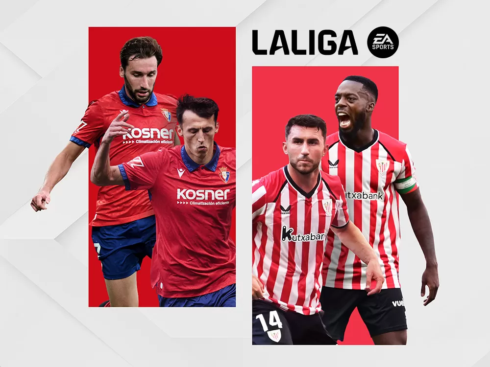 LALIGA EA SPORTS · Osasuna-Athletic, 7 nov. en Movistar Plus