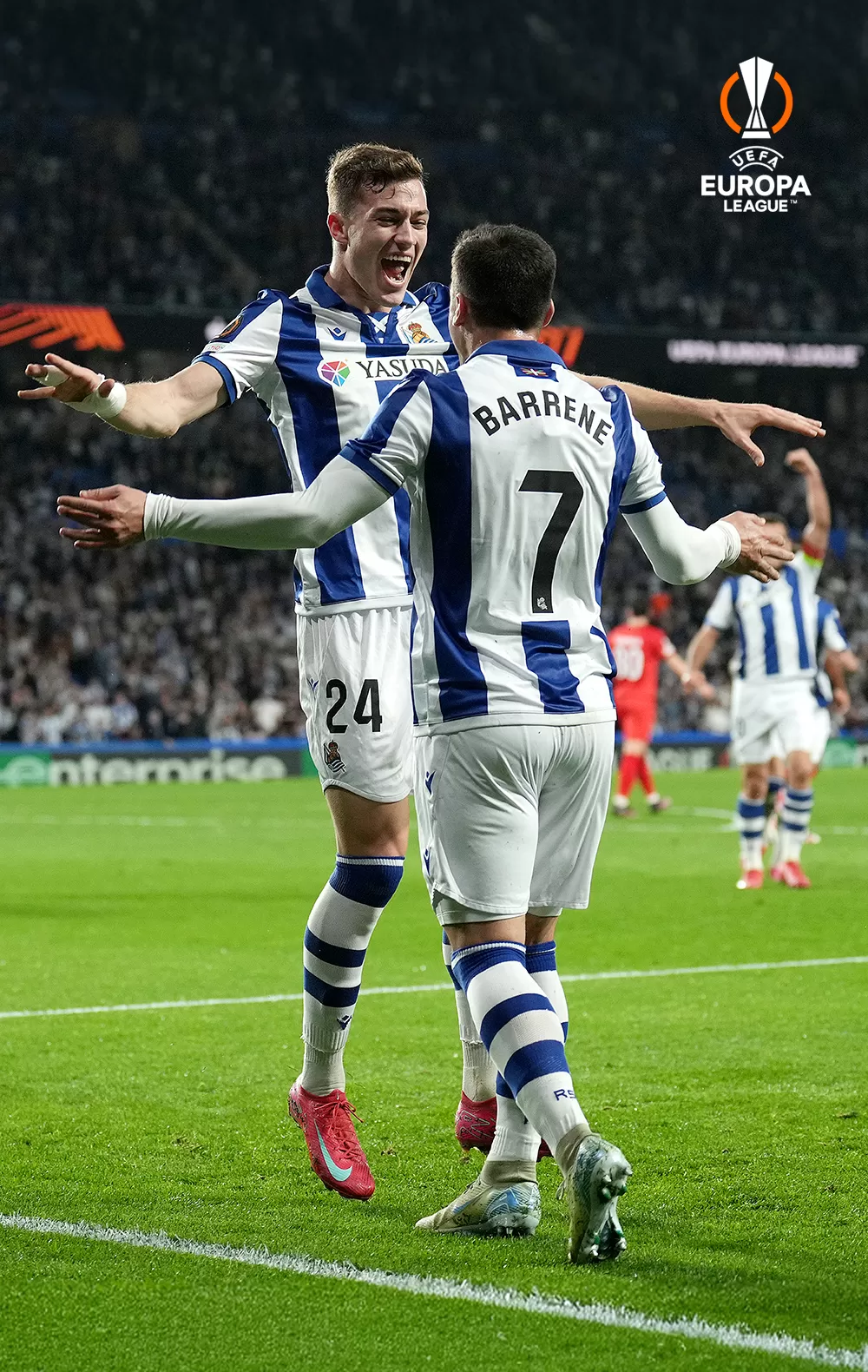 Europa League · Real Sociedad-Bournemouth, 17 sep. en Movistar Plus