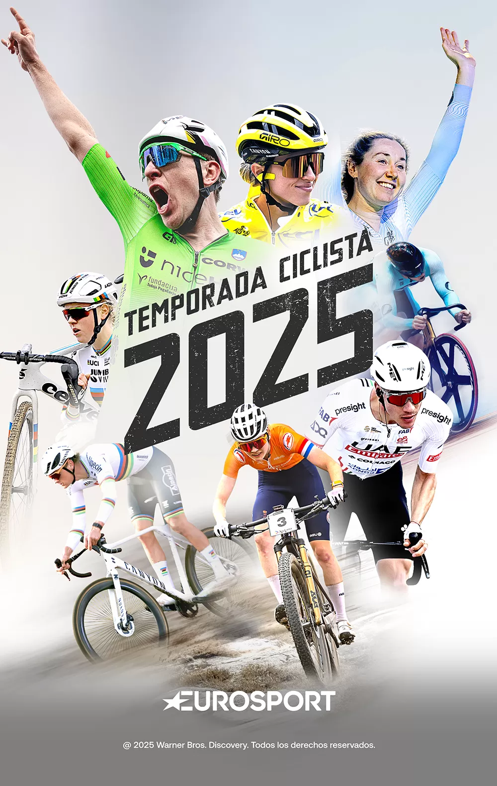 Ciclismo · Las mejores citas de la temporada 2025, a través de Eurosport, en Movistar Plus+