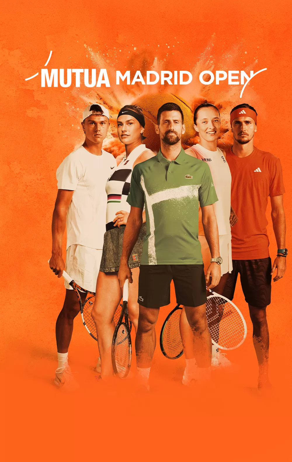 Tenis · Lo mejor del Masters 1000 de Madrid, del 21 de abr. al 4 de may. en Movistar Plus+