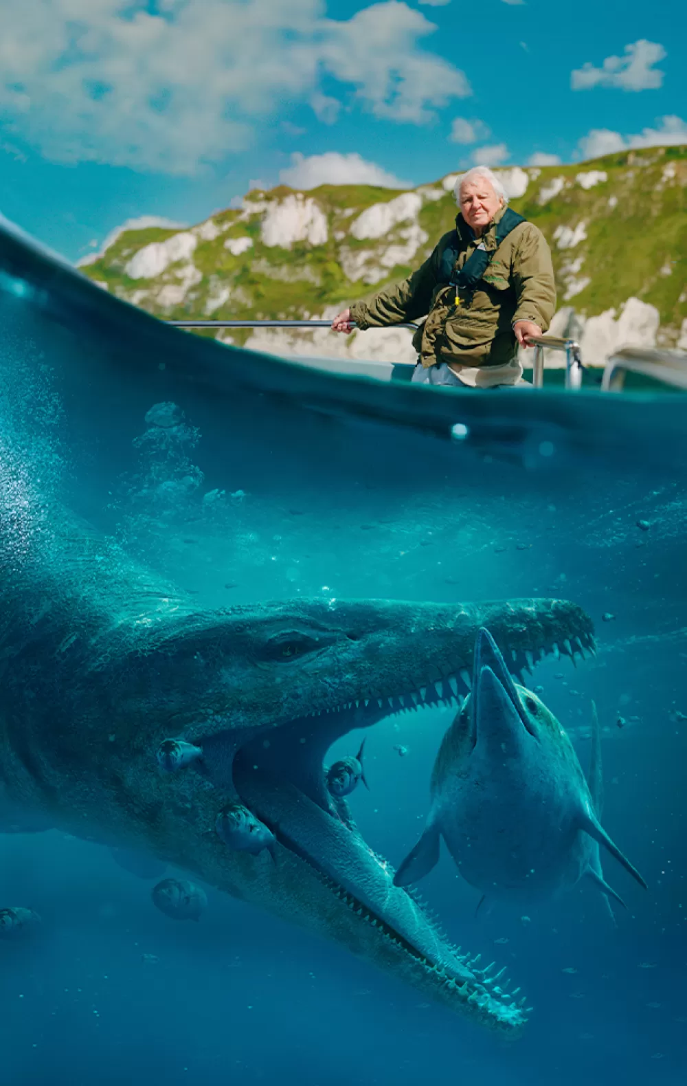 Attenborough y el monstruo jurásico en Movistar Plus+