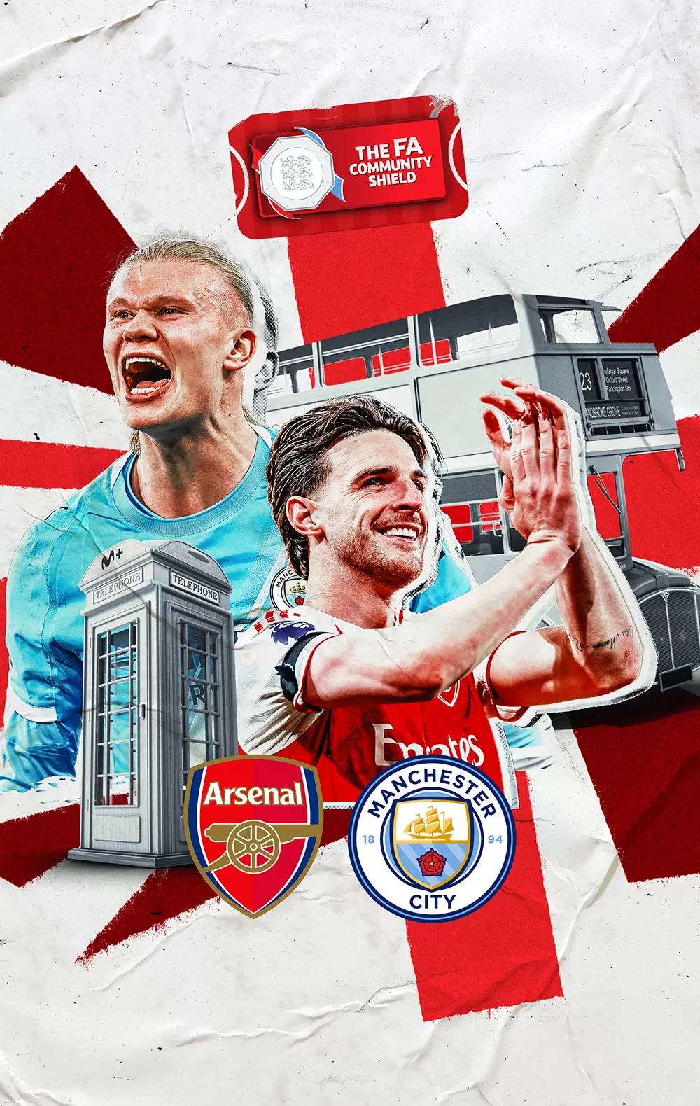 Community Shield, Arsenal-Man.City, 16 ago. en Movistar Plus