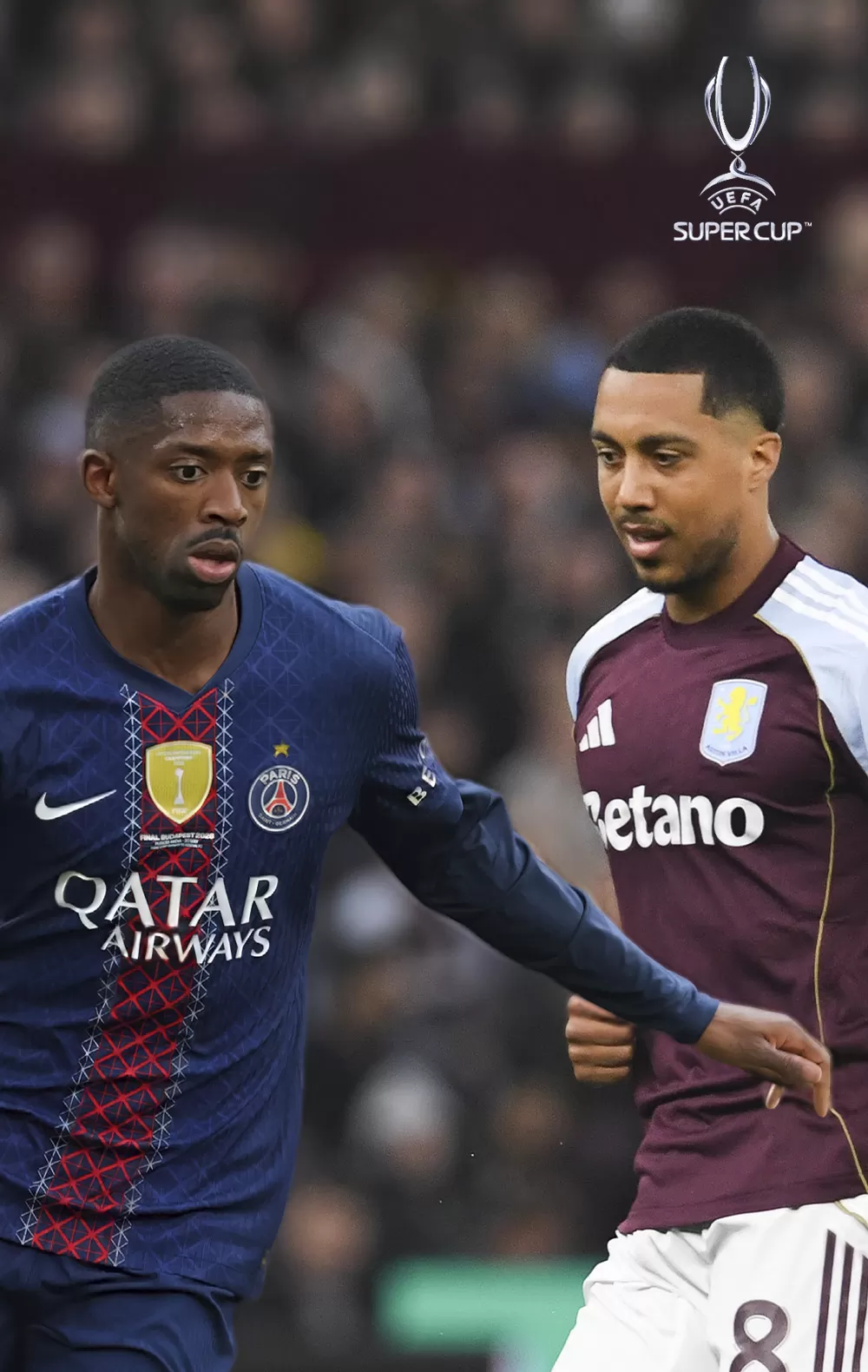 Supercopa de Europa, PSG-Aston Villa, 12 ago. en Movistar Plus