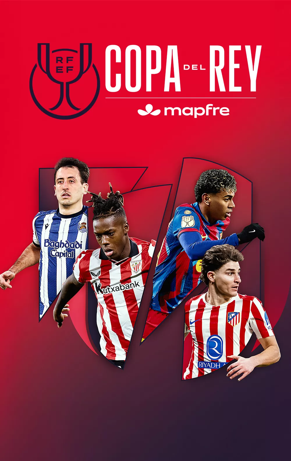 Copa del Rey · Real Sociedad-Athletic, 4 mar. en Movistar Plus+