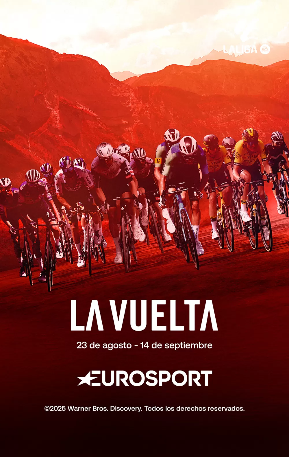 Ciclismo · Lo mejor de la Vuelta Ciclista a España, del 23 de ago. al 14 de sep. en Movistar Plus+