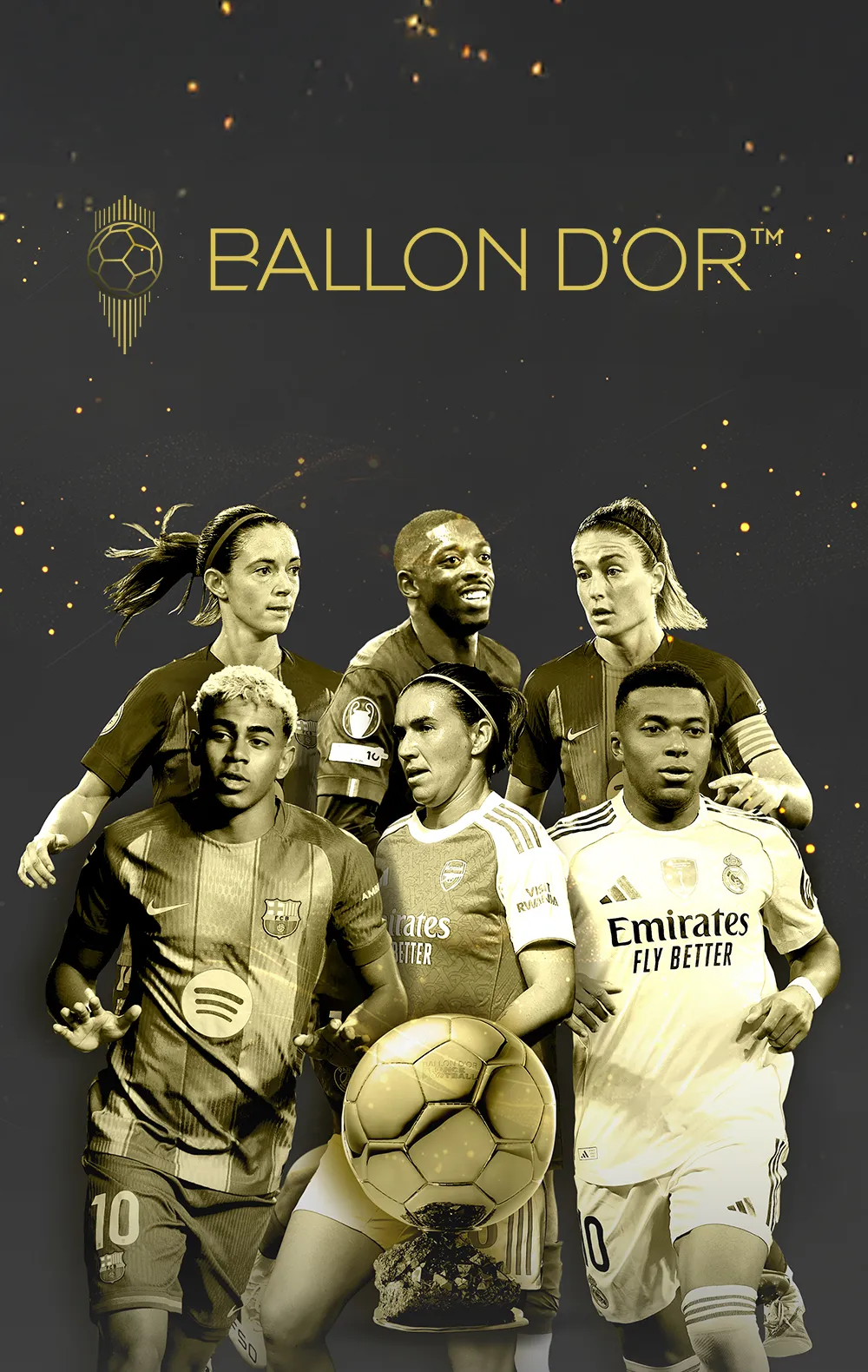 Gala del balón de oro, 22 sep. en Movistar Plus+