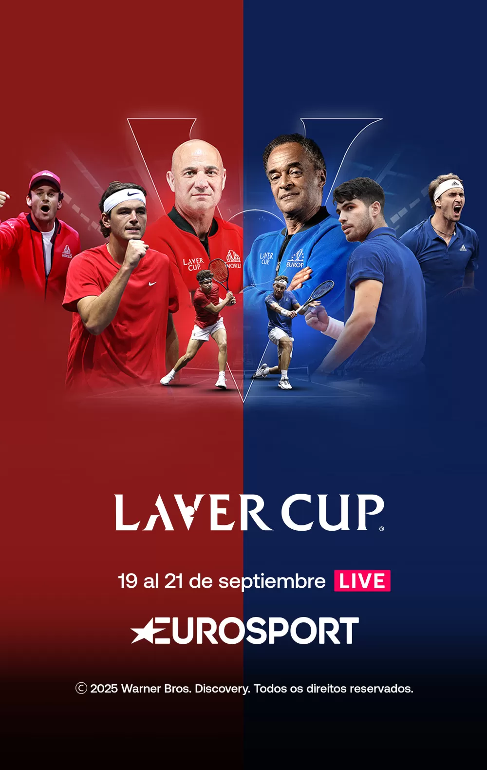 Tenis · Lo mejor de la Laver Cup, 19-21 sep. en Movistar Plus+