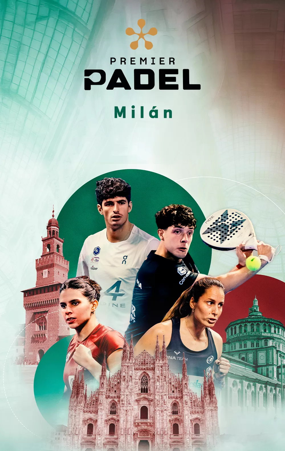 Lo mejor del Premier Pádel Milan, 16-18 oct. en Movistar Plus