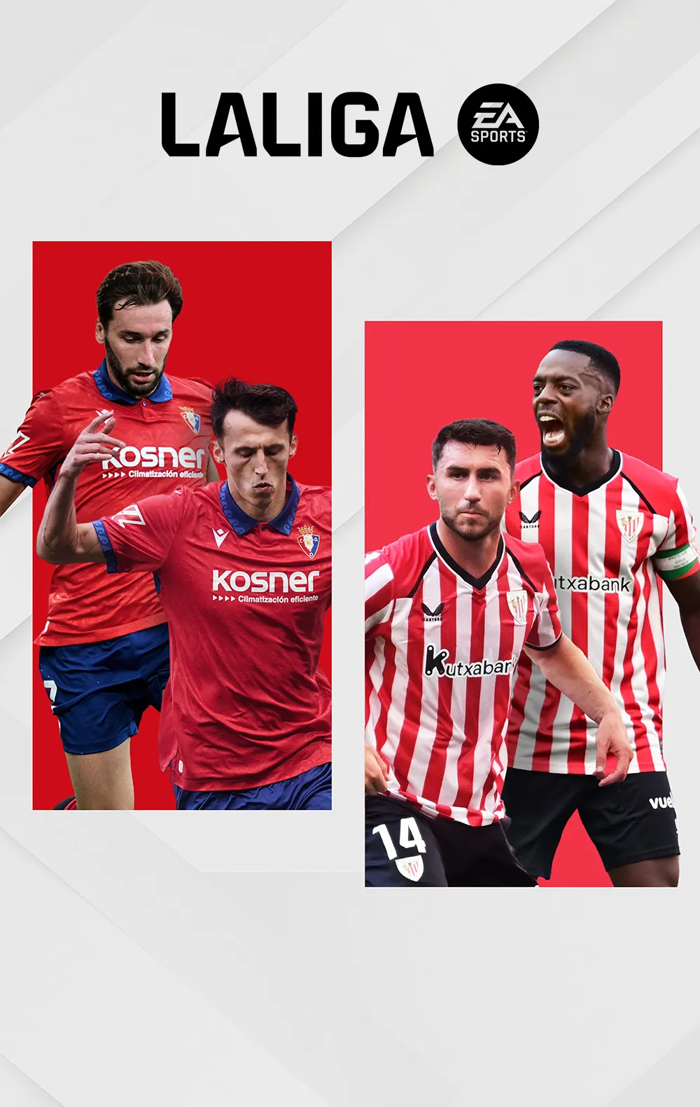 LALIGA EA SPORTS · Osasuna-Athletic, 7 nov. en Movistar Plus