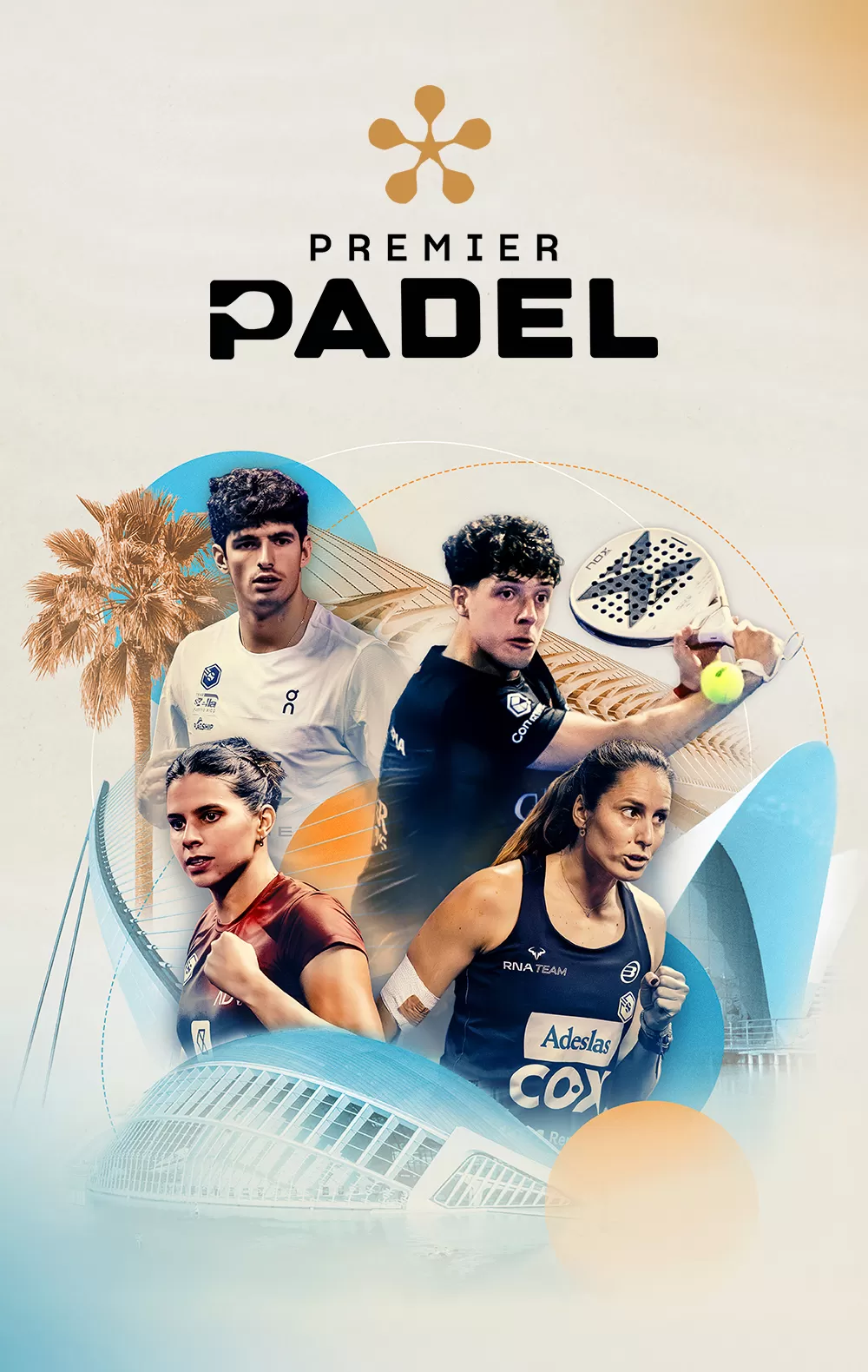 Lo mejor del Premier Padel: Valencia, 12-14 jun. en Movistar Plus