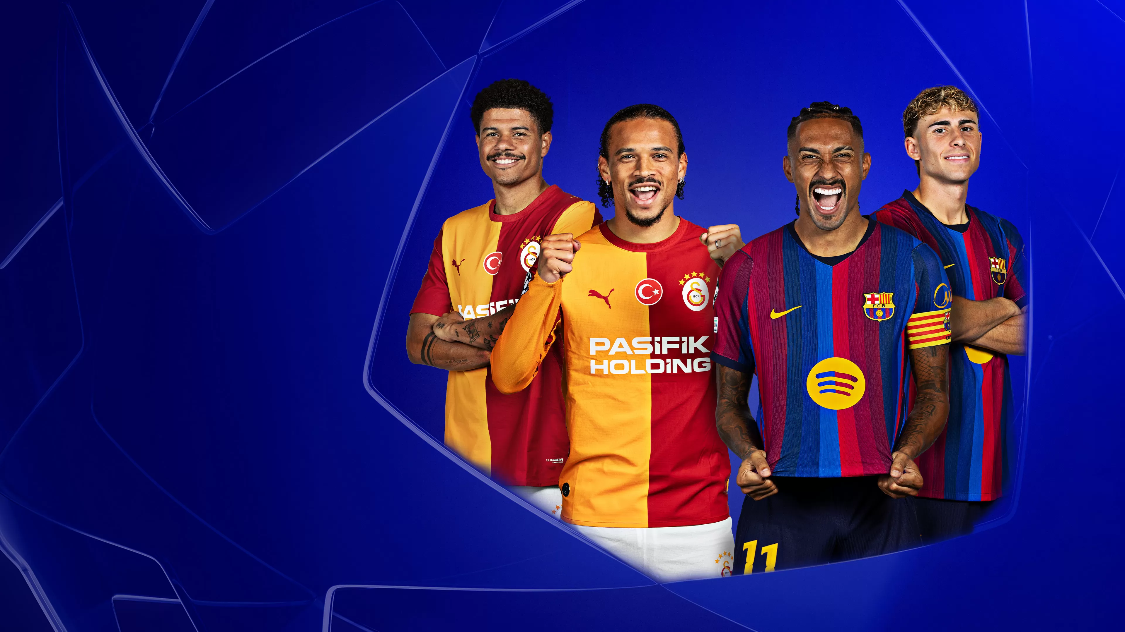 Champions League · Galatasaray-FC.Barcelona, 13 oct. en Movistar Plus