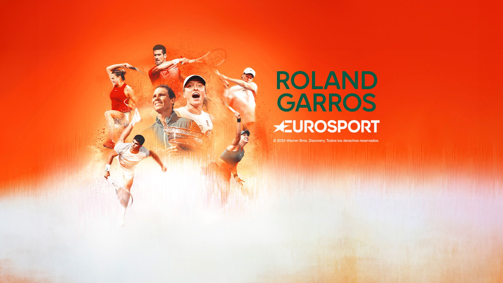 Lo mejor de Roland Garros, a través de Eurosport en Movistar Plus+