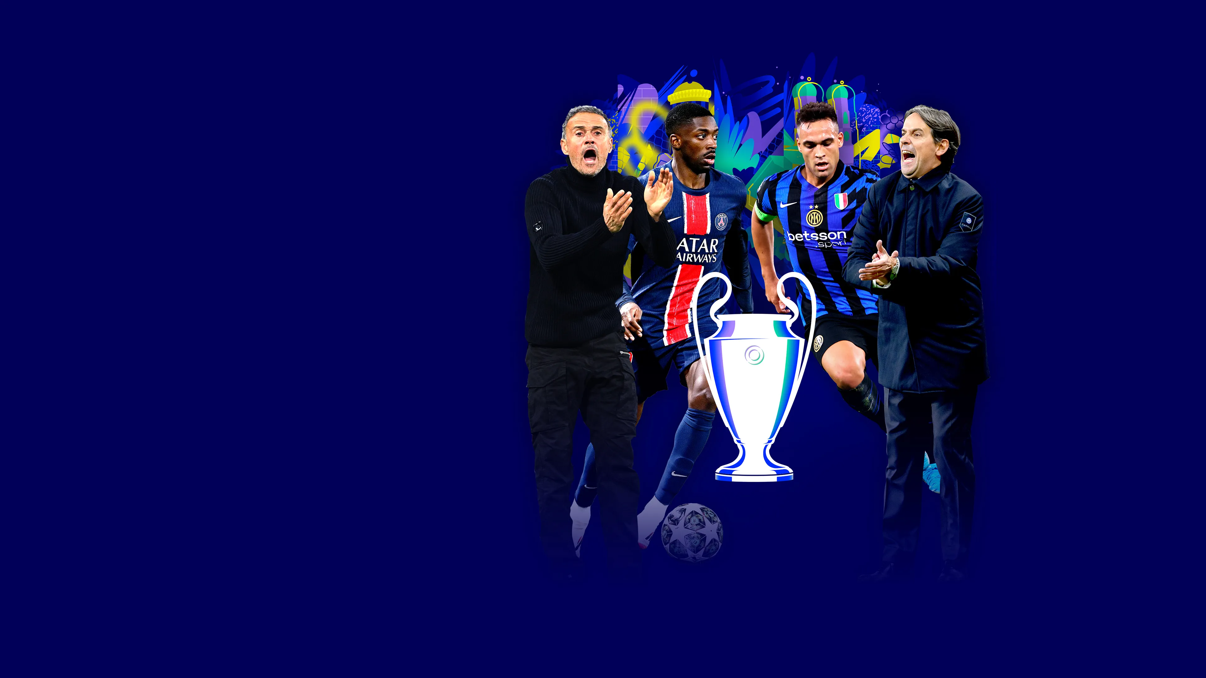 Fútbol · Final Champions League, PSG-Inter, 31 may. en Movistar Plus+
