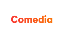 Logo de M+ Comedia