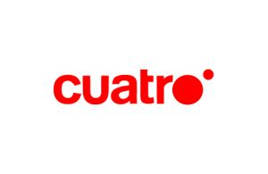 Logo de Cuatro