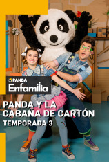 Panda y la cabaña de cartón