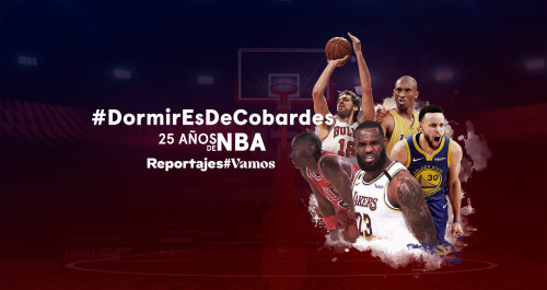 #DormirEsDeCobardes, 25 años de NBA