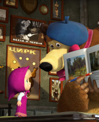 Masha y el Oso. T3.  Episodio 12: Los tres Mashqueteros