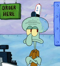 Bob Esponja. T9.  Episodio 87: ¡No mires! / Los espíritus hambrientos