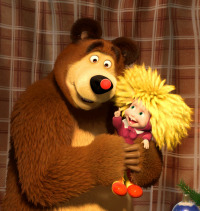 Masha y el Oso. T1.  Episodio 21: Bon appétit