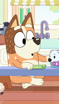 Bluey. T2.  Episodio 13: Trenes