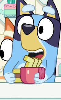 Bluey. T2.  Episodio 49: La hamburguesería