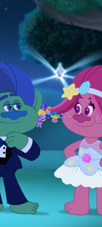 Trolls: ¡No pierdas el ritmo!. T2.  Episodio 38: La aprendiz del fiestero / El baile de pelo
